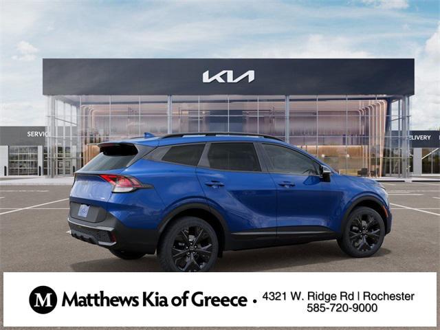 Photo of 2025 Sapphire Blue Kia Sportage