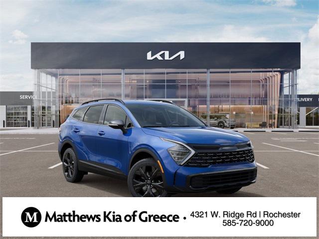 Photo of 2025 Sapphire Blue Kia Sportage