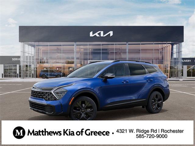 Photo of 2025 Sapphire Blue Kia Sportage