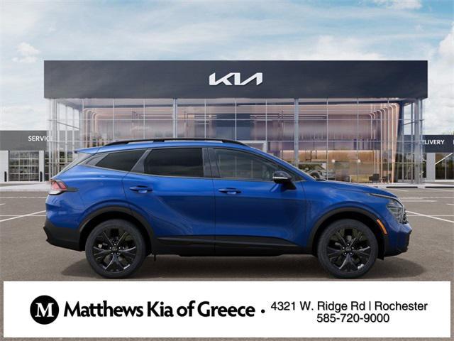 Photo of 2025 Sapphire Blue Kia Sportage