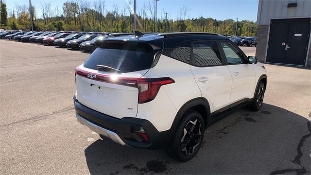 Photo of 2025 Clear White/Black Roof Kia Seltos