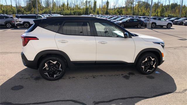 Photo of 2025 Clear White/Black Roof Kia Seltos