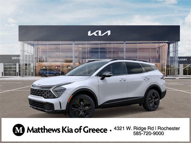 Photo of 2025 Glacial White Pearl Kia Sportage