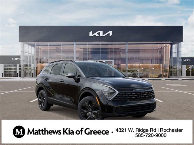 Photo of 2025 Fusion Black Kia Sportage