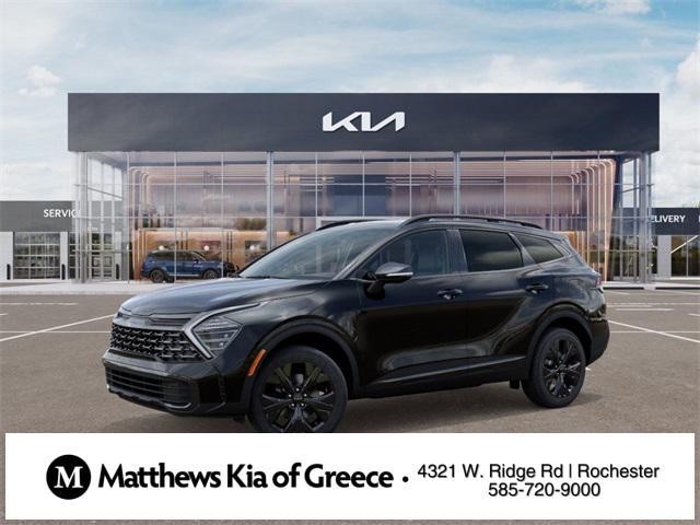 Photo of 2025 Fusion Black Kia Sportage
