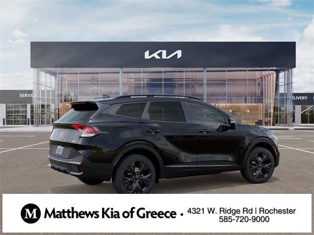 Photo of 2025 Fusion Black Kia Sportage