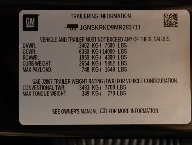 Photo of 2021 Black Chevrolet Tahoe