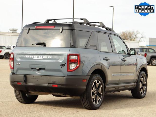 Photo of 2024 Azure Gray Metallic Tri-Coat Ford Bronco Sport