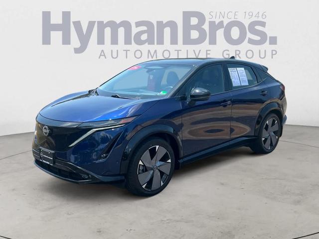 Photo of 2023 Deep Ocean Blue Nissan ARIYA