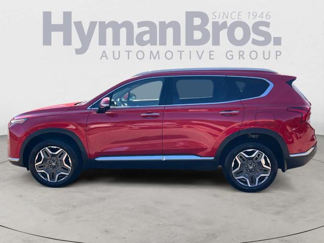 Photo of 2022 Calypso Red Hyundai SANTA FE