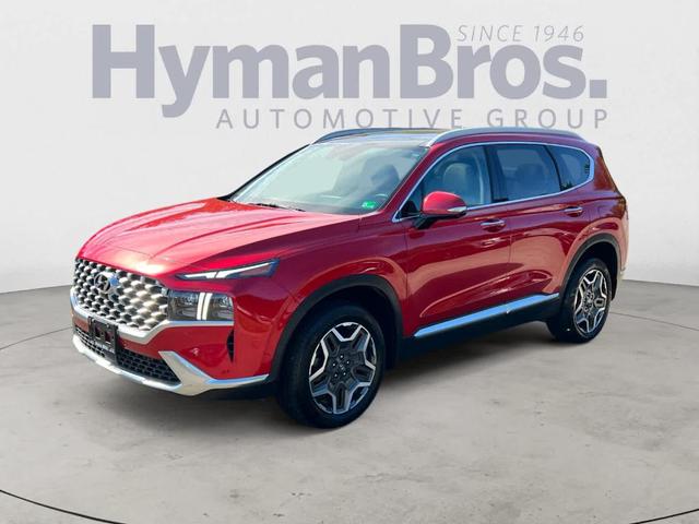 Photo of 2022 Calypso Red Hyundai SANTA FE