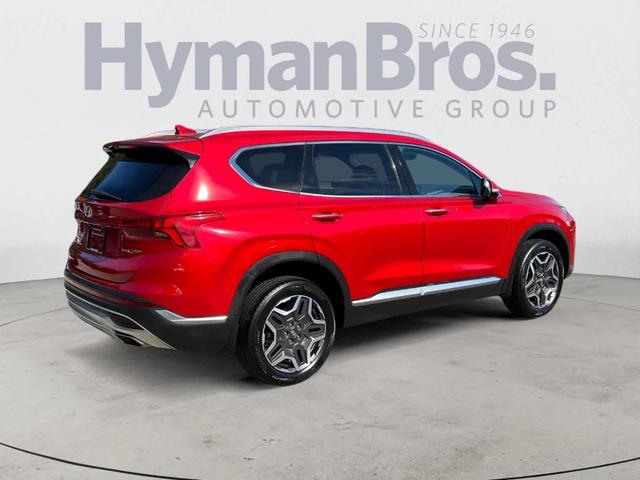 Photo of 2022 Calypso Red Hyundai SANTA FE