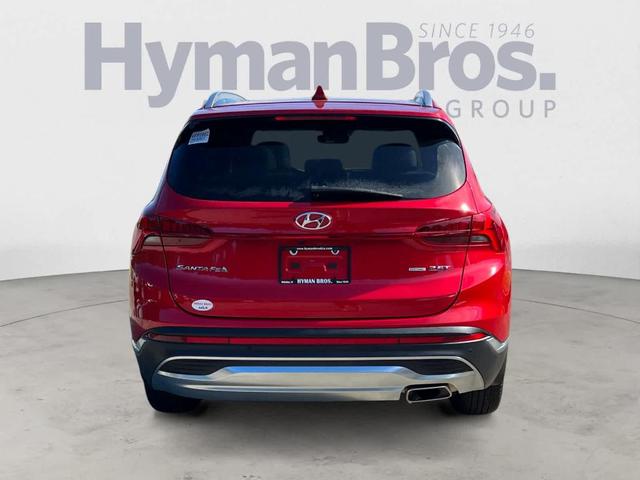 Photo of 2022 Calypso Red Hyundai SANTA FE