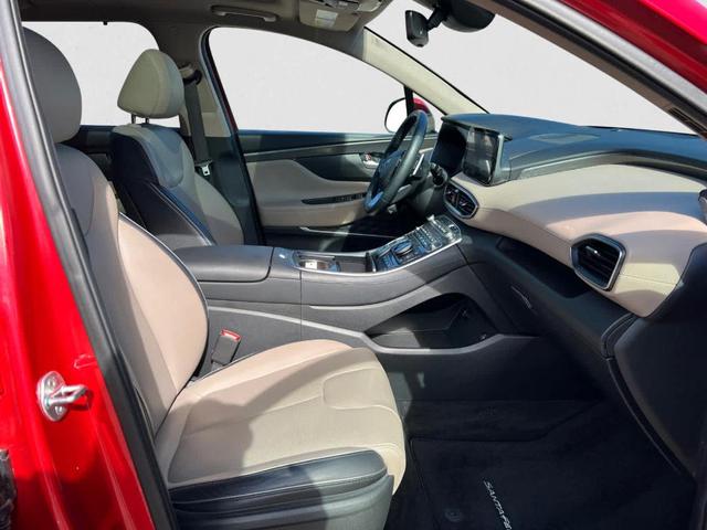 Photo of 2022 Calypso Red Hyundai SANTA FE
