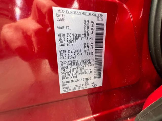 Photo of 2023 Scarlet Ember Nissan Pathfinder