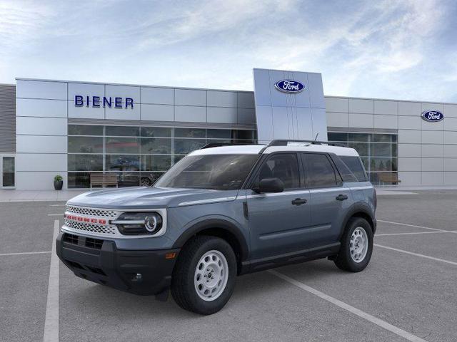 Photo of 2025 Azure Gray Metallic Tri-Coat Ford Bronco Sport