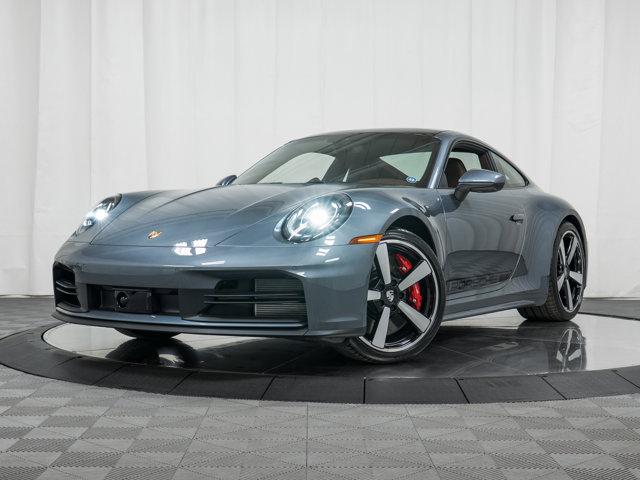 Photo of 2025 Vanadium Grey Metallic Porsche 911