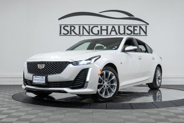 Photo of 2020 Crystal White Tricoat Cadillac CT5