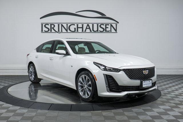 Photo of 2020 Crystal White Tricoat Cadillac CT5