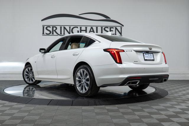 Photo of 2020 Crystal White Tricoat Cadillac CT5