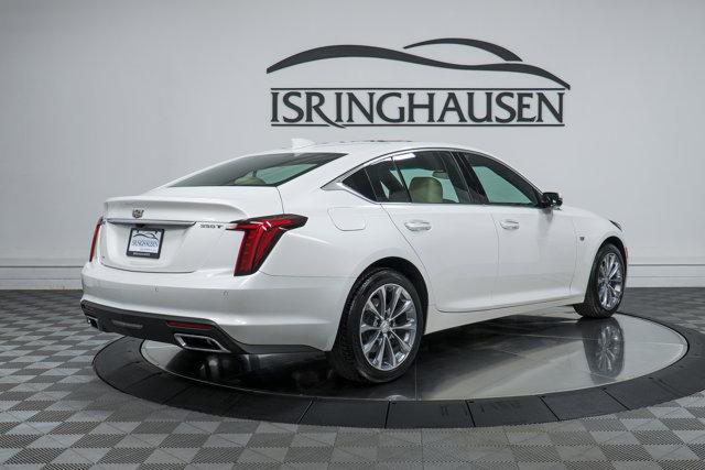 Photo of 2020 Crystal White Tricoat Cadillac CT5