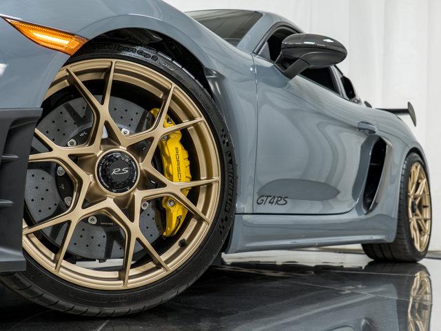 Photo of 2025 Arctic Grey Porsche 718 Cayman