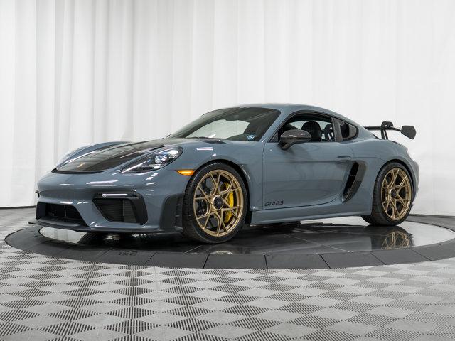 Photo of 2025 Arctic Grey Porsche 718 Cayman