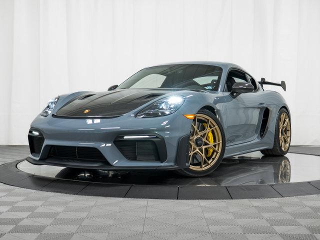 Photo of 2025 Arctic Grey Porsche 718 Cayman