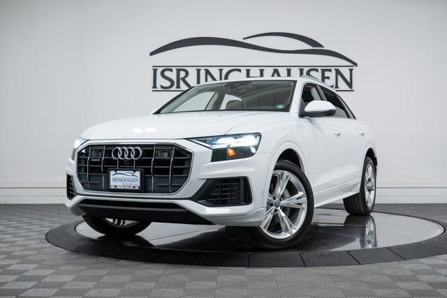 Photo of 2019 Glacier White Metallic Audi Q8