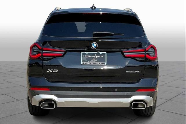 Photo of 2022 Black Sapphire Metallic BMW X3