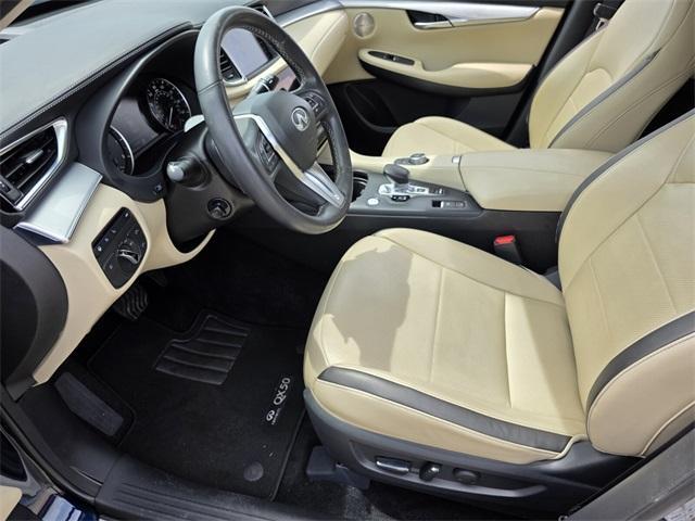 Photo of 2021 Hermosa Blue INFINITI QX50