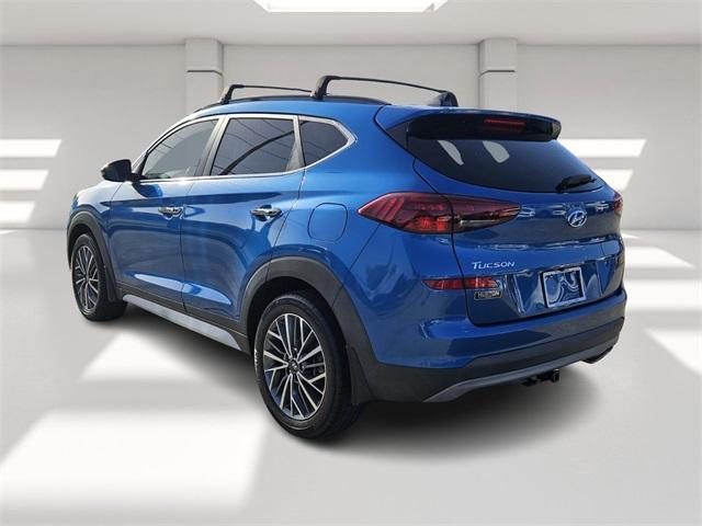Photo of 2021 Blue Hyundai TUCSON