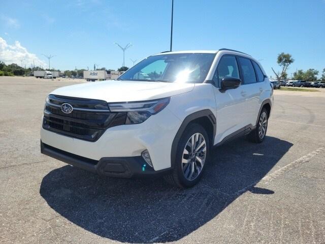 Photo of 2025 Crystal White Subaru Forester