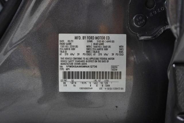 Photo of 2021 Gray Ford Utility Police Interceptor