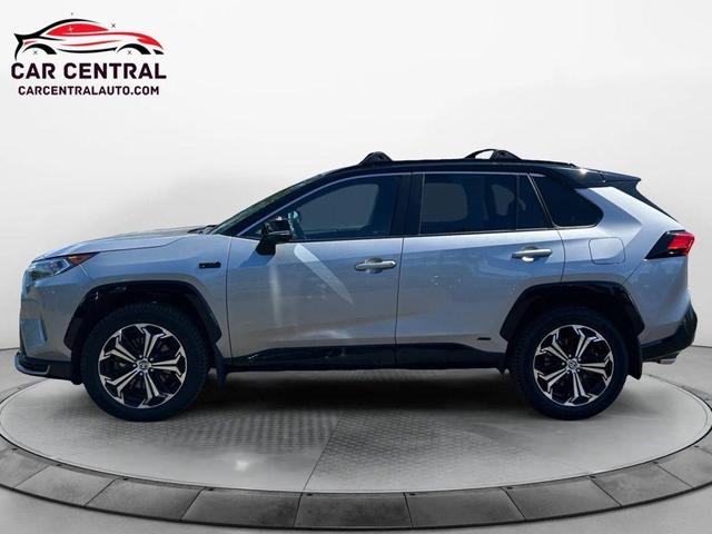 Photo of 2021 Silver Sky Metallic w/Midnight Black Roof Toyota RAV4 Prime