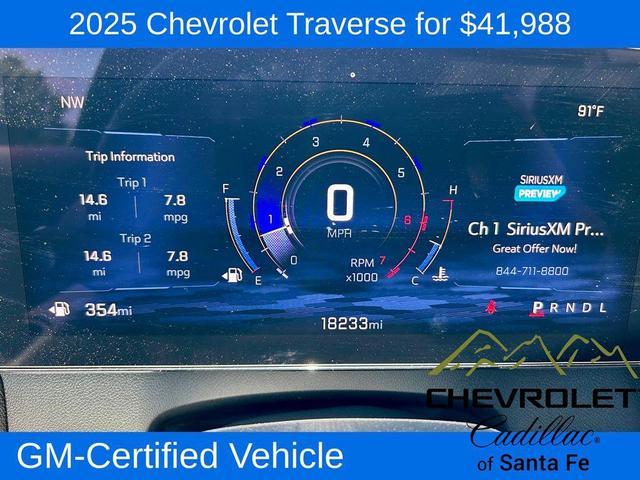 Photo of 2025 Sterling Gray Metallic Chevrolet Traverse