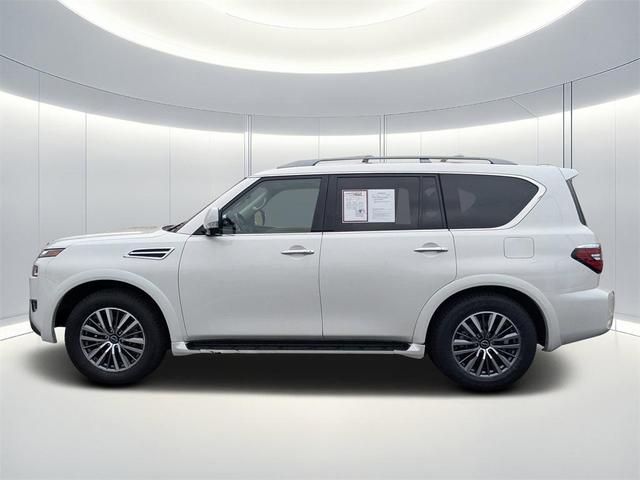 Photo of 2023 Aspen White Tricoat Nissan Armada