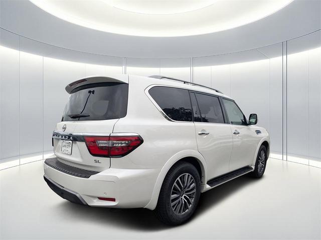 Photo of 2023 Aspen White Tricoat Nissan Armada