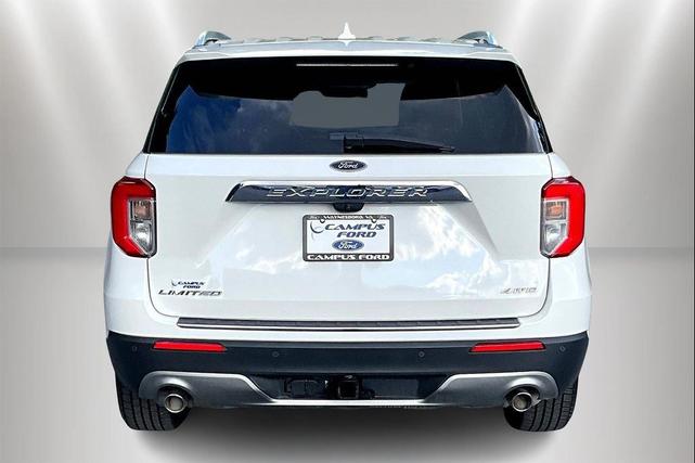 Photo of 2022 Star White Metallic Tri-Coat Ford Explorer
