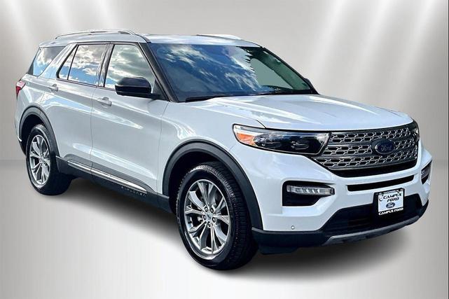 Photo of 2022 Star White Metallic Tri-Coat Ford Explorer