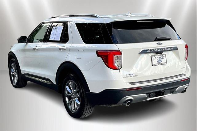 Photo of 2022 Star White Metallic Tri-Coat Ford Explorer