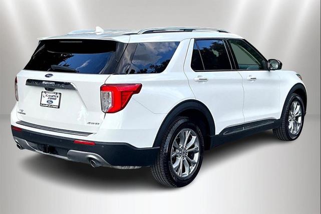 Photo of 2022 Star White Metallic Tri-Coat Ford Explorer