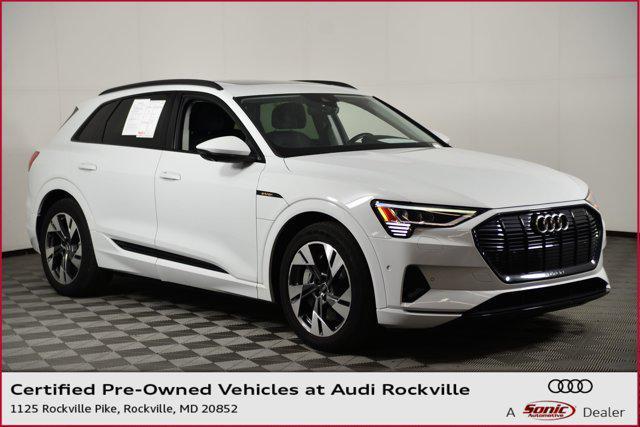 Photo of 2021 Glacier White Metallic Audi e-tron