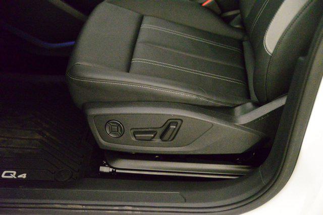 Photo of 2024 Glacier White Metallic Audi Q4 e-tron