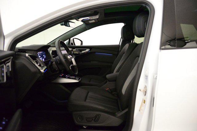Photo of 2024 Glacier White Metallic Audi Q4 e-tron