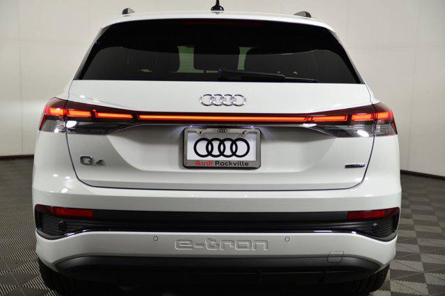 Photo of 2024 Glacier White Metallic Audi Q4 e-tron