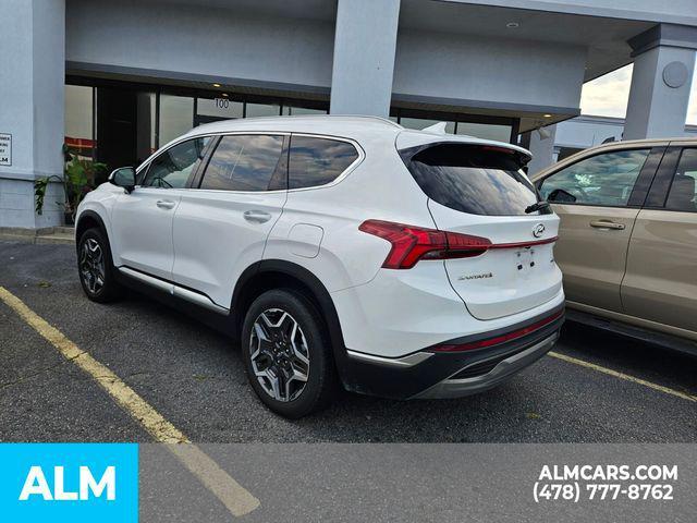 Photo of 2023 Serenity White Pearl Hyundai SANTA FE