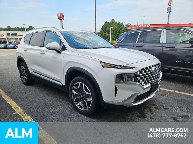 Photo of 2023 Serenity White Pearl Hyundai SANTA FE
