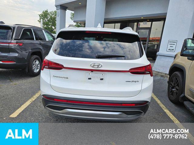 Photo of 2023 Serenity White Pearl Hyundai SANTA FE