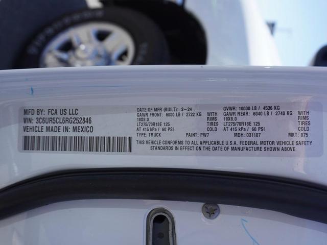 Photo of 2024 Bright White Clearcoat RAM 2500